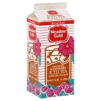 slide 1 of 1, Meadow Gold Raspberry Iced Tea - 64 fl oz, 64 fl oz