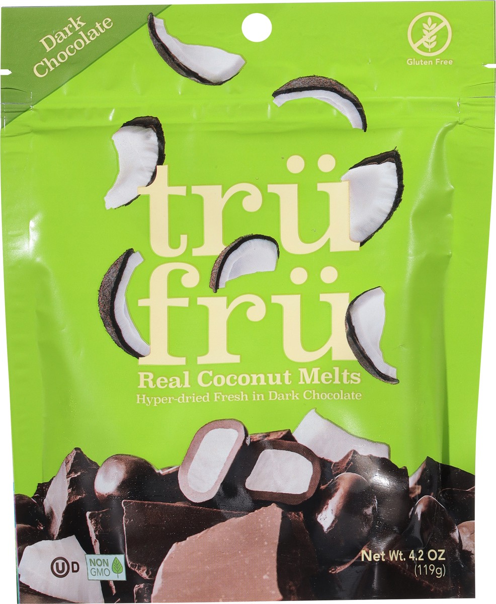 slide 3 of 9, Tru Fru Hyper-Dried Coconut Melts Covered in Dark Chocolate - 4.2oz, 4.2 oz