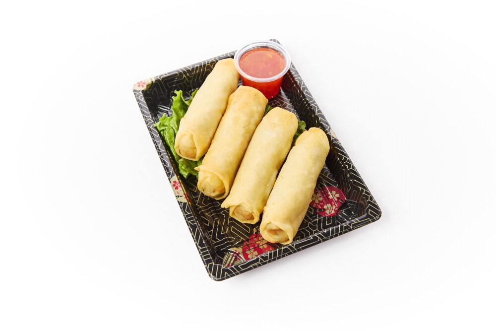 slide 1 of 1, Wabisan Asian Foods Veggie Egg Rolls, 1 ct