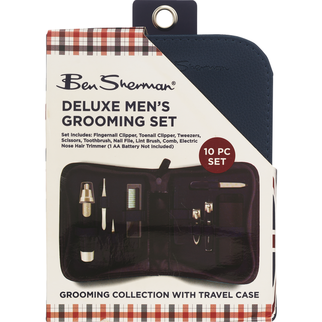 slide 1 of 1, Ben Sherman Deluxe Men's Grooming Set, 1 ct