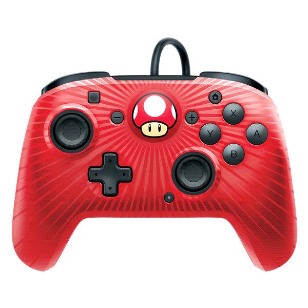 slide 1 of 1, PDP Nintendo Switch Faceoff Wired Pro Controller - Super Mario, 1 ct