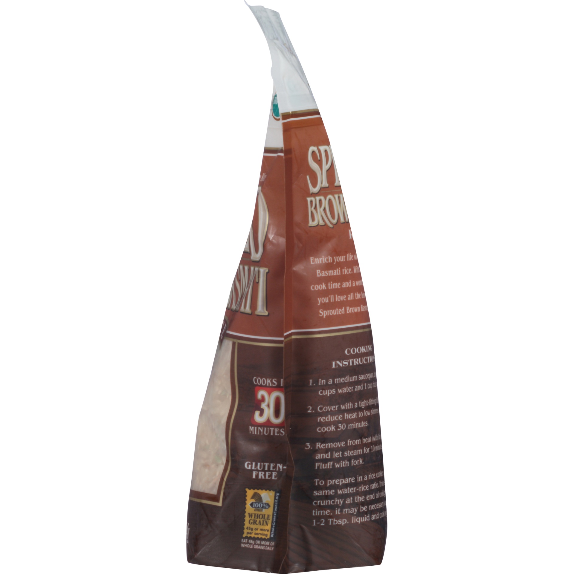 Lundberg Sprouted Brown Basmati Rice 16 oz Shipt