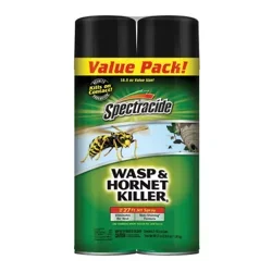 Spectracide Wasp and Hornet Killer Aerosol, 2-Pack, 18.5 oz