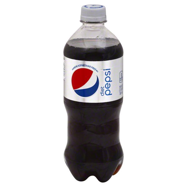 slide 1 of 4, Pepsi Diet Cola, 20 fl oz