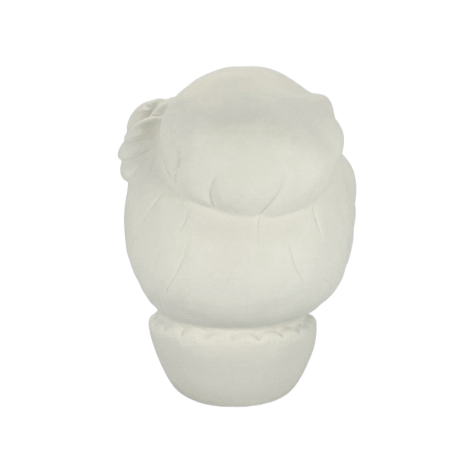 slide 4 of 8, 8" Diy Ceramic Led Fancy Updo Skull Decor By Make Market, 5.4 in x 5.7 in x 7.88 in