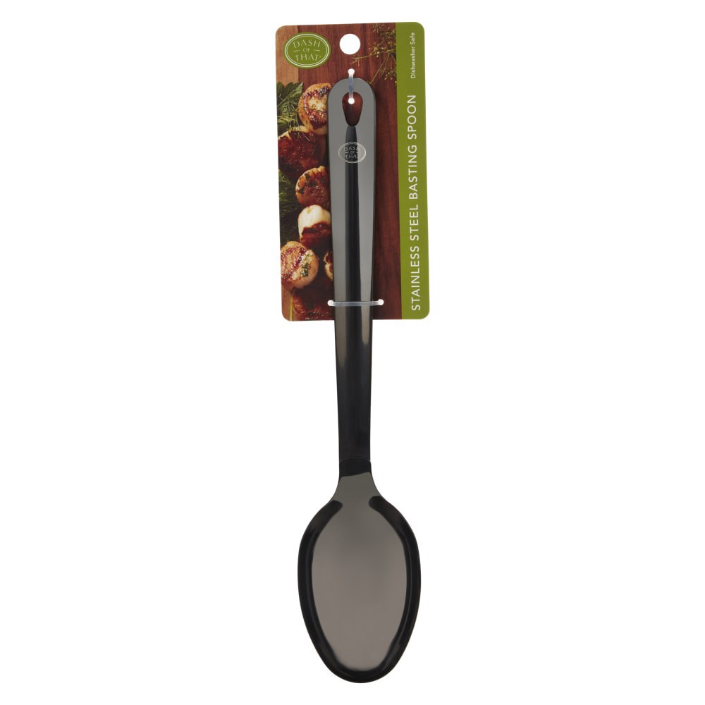 slide 3 of 3, Dash Of That Stainless Steel Basting Spoon, 1 ct