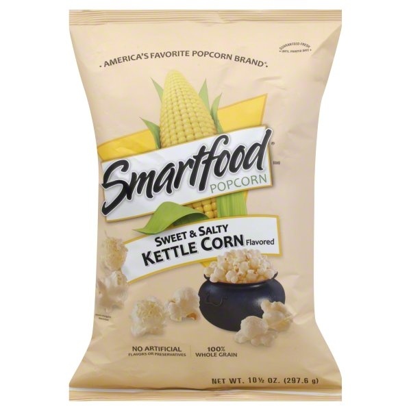 slide 1 of 5, Smartfood Sweet & Salty Kettle Corn, 10.5 oz