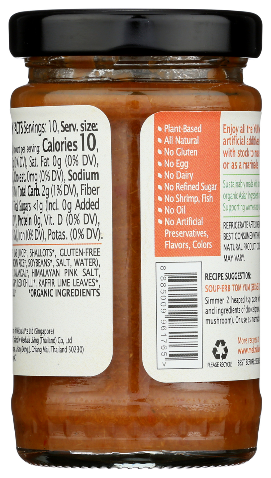 slide 3 of 4, Mekhala Organic Paste Tom Yum Organic, 3.53 oz, 3.53 oz