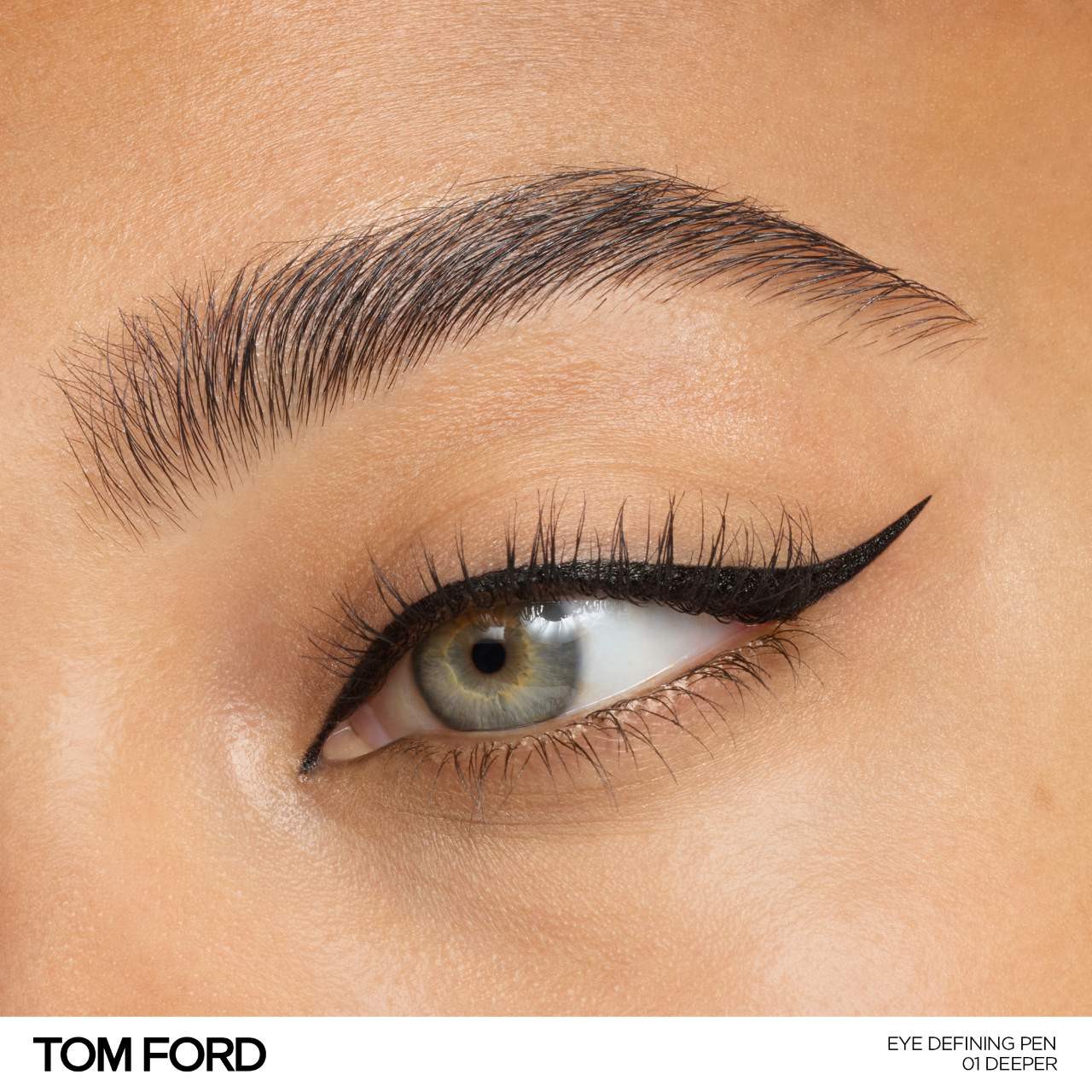 slide 4 of 5, TOM FORD Eye Defining Pen Liquid Eyeliner Duo 01 Deeper, 0.03 oz/ 0.8 ml