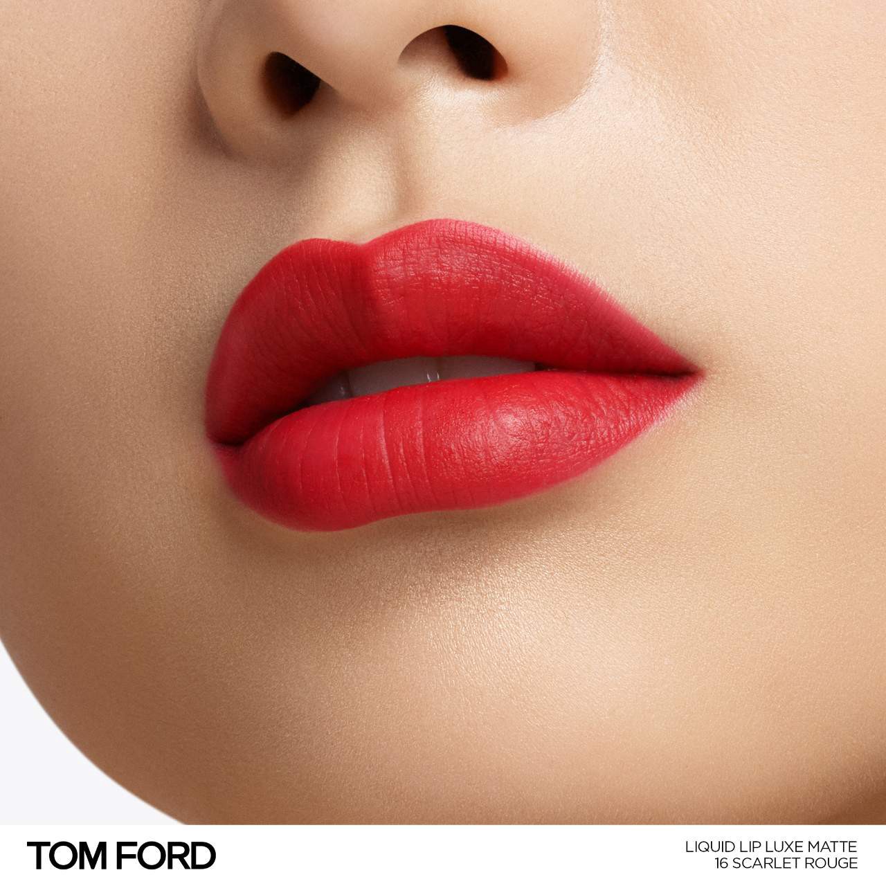slide 2 of 8, TOM FORD Liquid Lip Luxe Matte Scarlet Rouge, 0.20 oz / 6 ml
