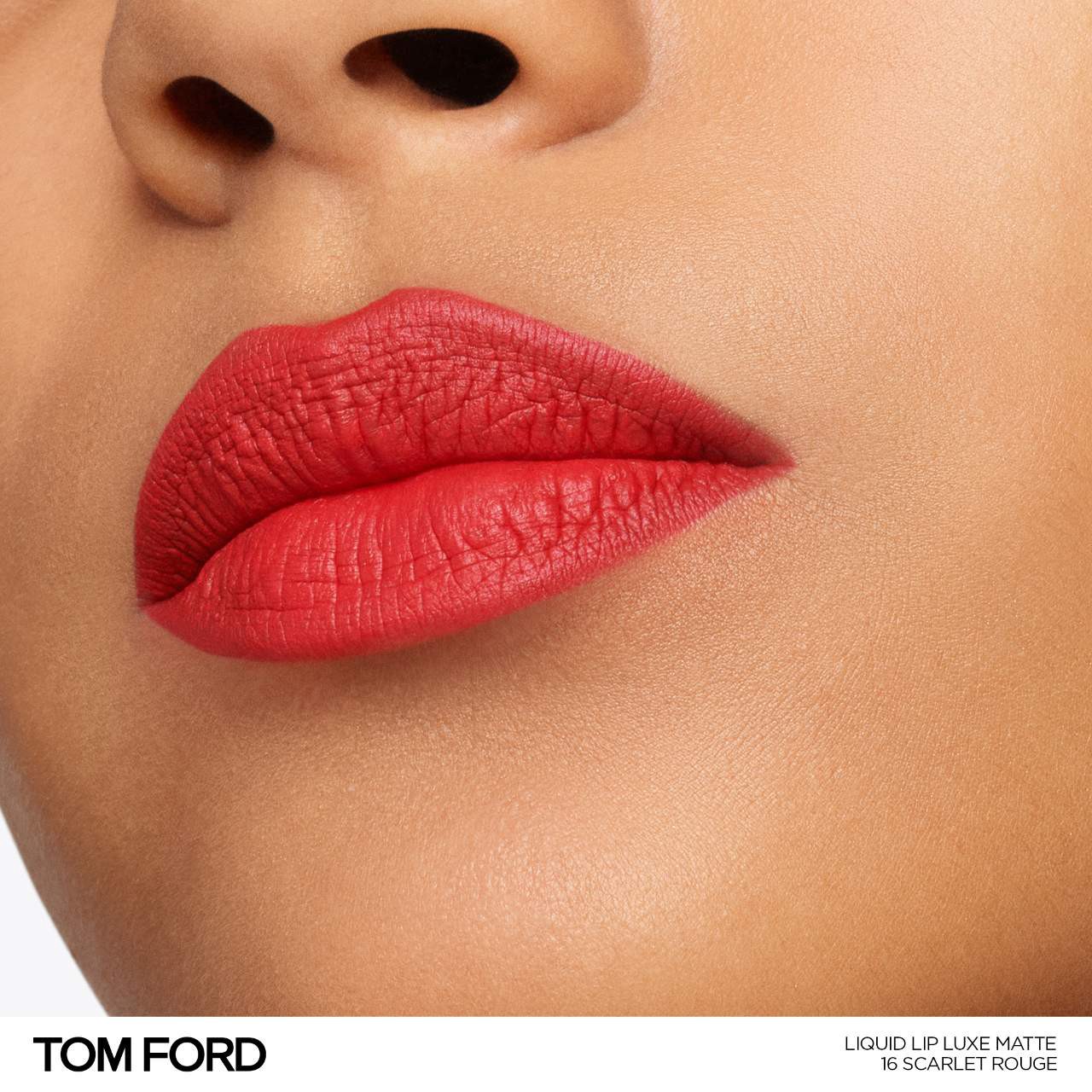 slide 3 of 8, TOM FORD Liquid Lip Luxe Matte Scarlet Rouge, 0.20 oz / 6 ml