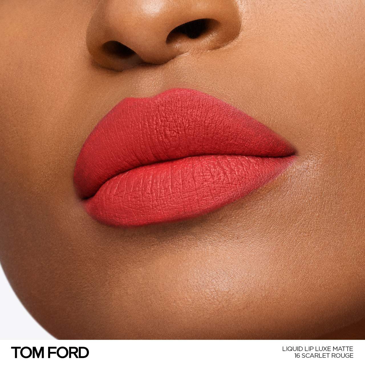 slide 4 of 8, TOM FORD Liquid Lip Luxe Matte Scarlet Rouge, 0.20 oz / 6 ml
