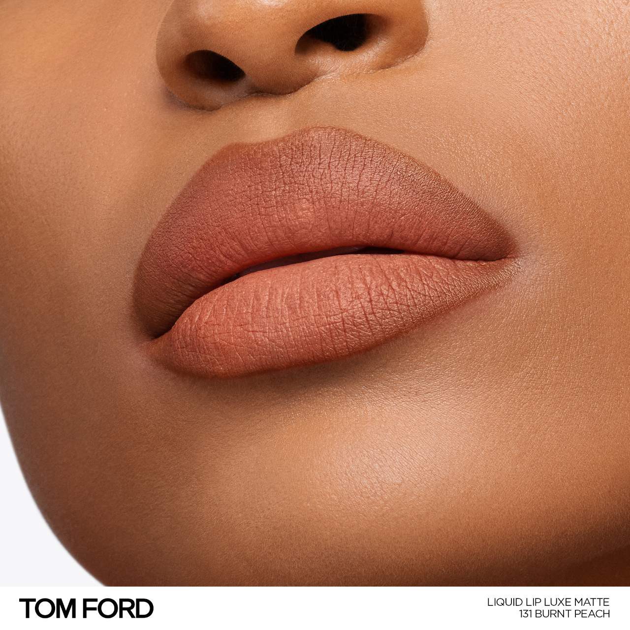 slide 4 of 8, TOM FORD Liquid Lip Luxe Matte Burnt Peach, 0.2 oz