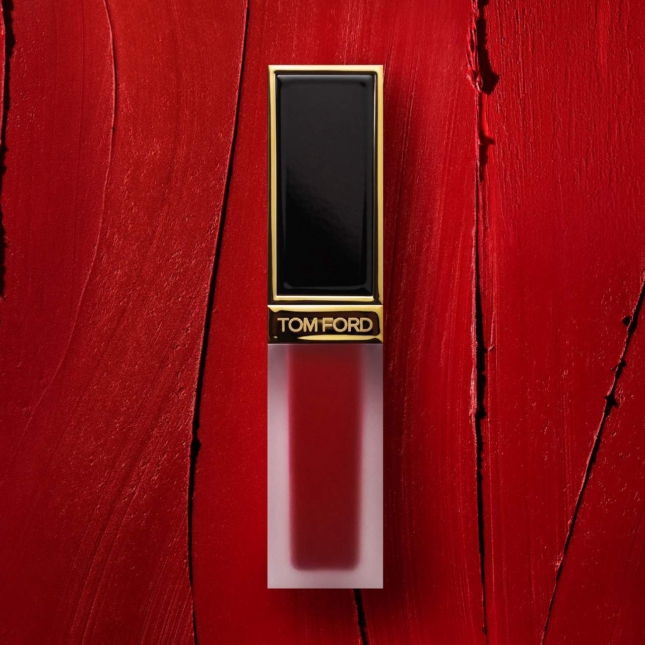 slide 8 of 8, TOM FORD Liquid Lip Luxe Matte Burnt Peach, 0.2 oz