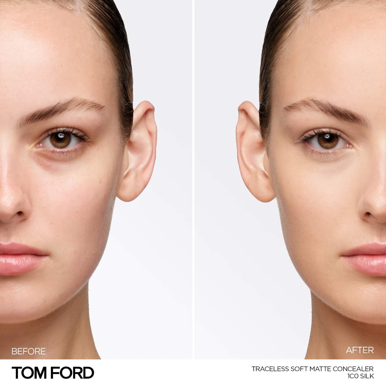 slide 2 of 4, TOM FORD Traceless Soft Matte Concealer 1C0 Silk, 0.14 oz; 7 grams