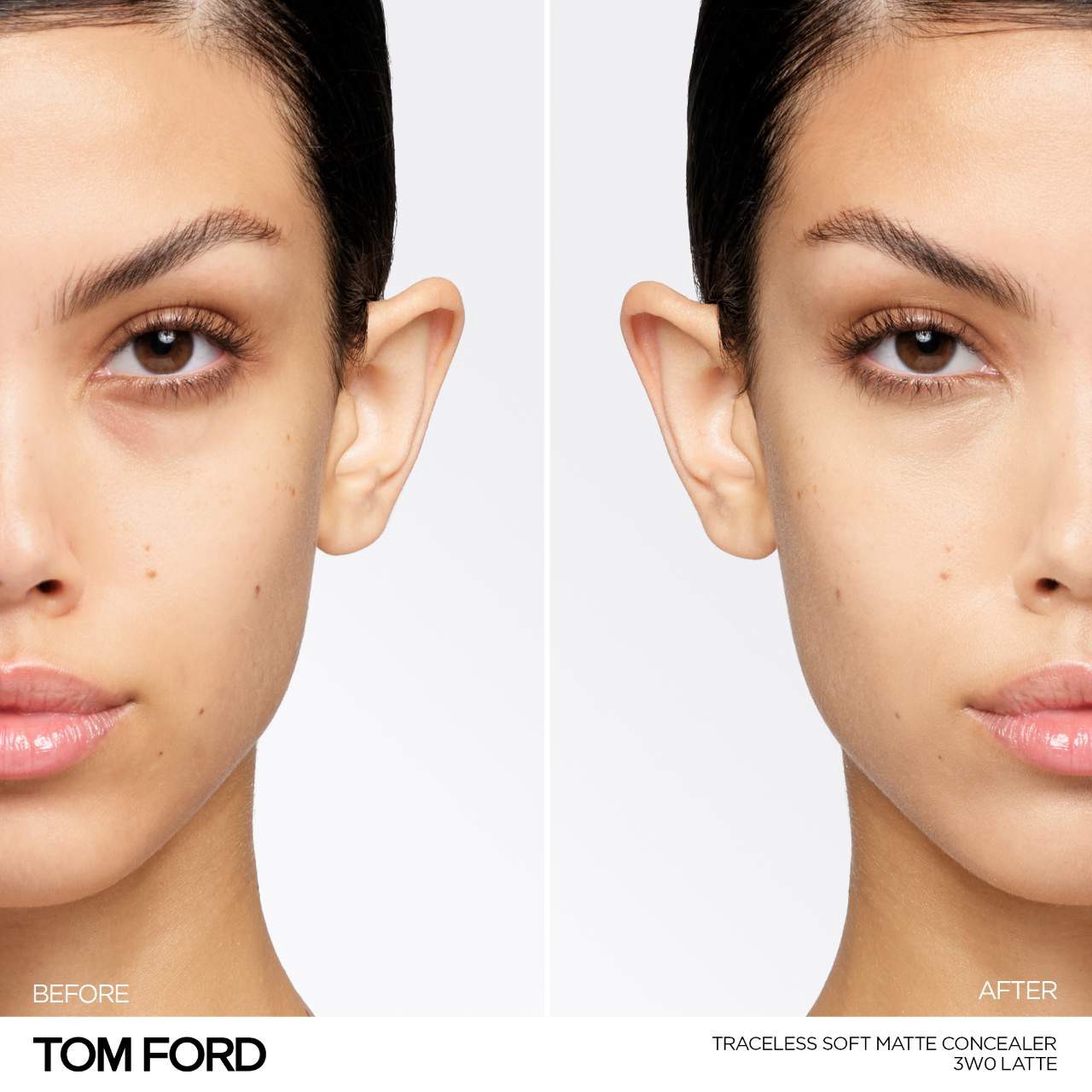 slide 2 of 4, TOM FORD Traceless Soft Matte Concealer 3W0 Latte, 0.14 oz; 13 grams