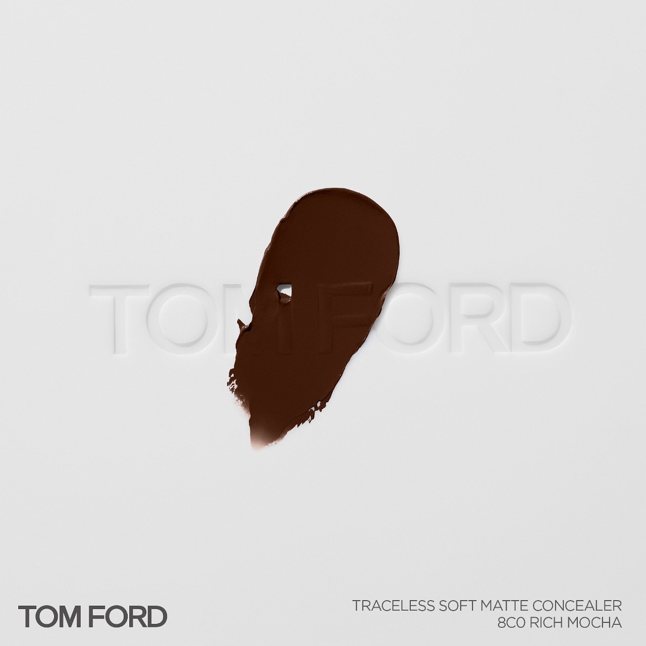 slide 4 of 4, TOM FORD Traceless Soft Matte Concealer 8C0 Rich Mocha, 0.14 oz; 23 grams