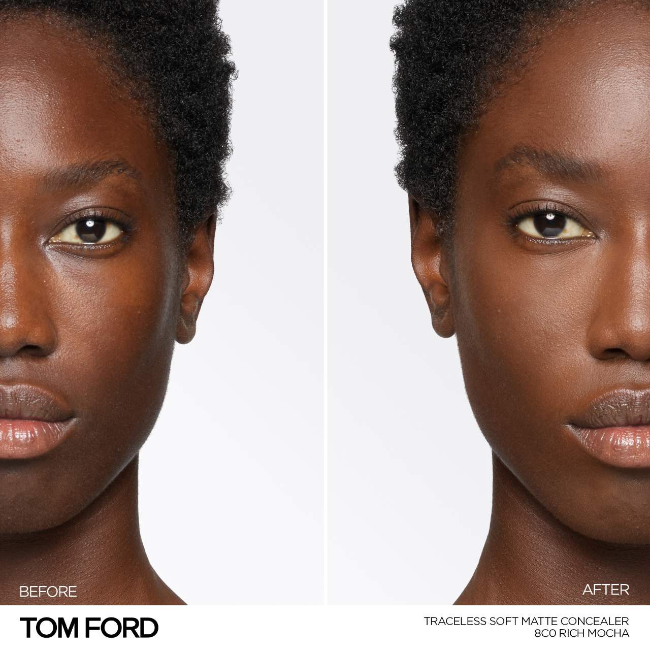 slide 2 of 4, TOM FORD Traceless Soft Matte Concealer 8C0 Rich Mocha, 0.14 oz; 23 grams