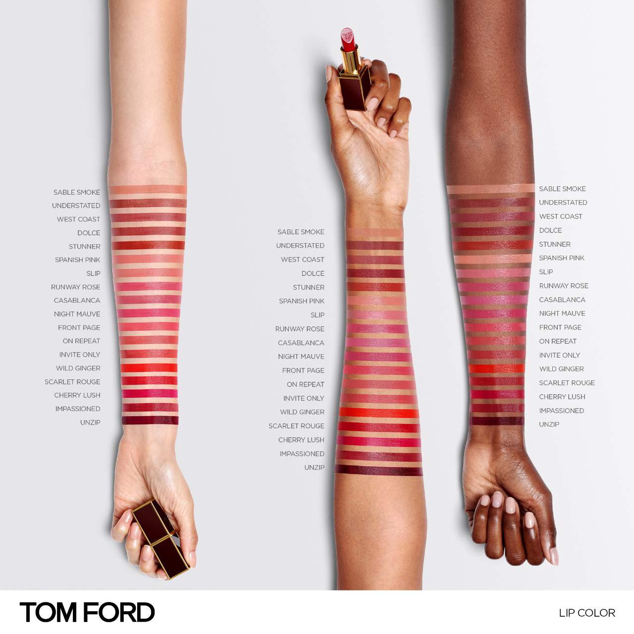 slide 5 of 9, TOM FORD Lip Color Lipstick Scarlet Rouge, 12 oz / 3.5 gram
