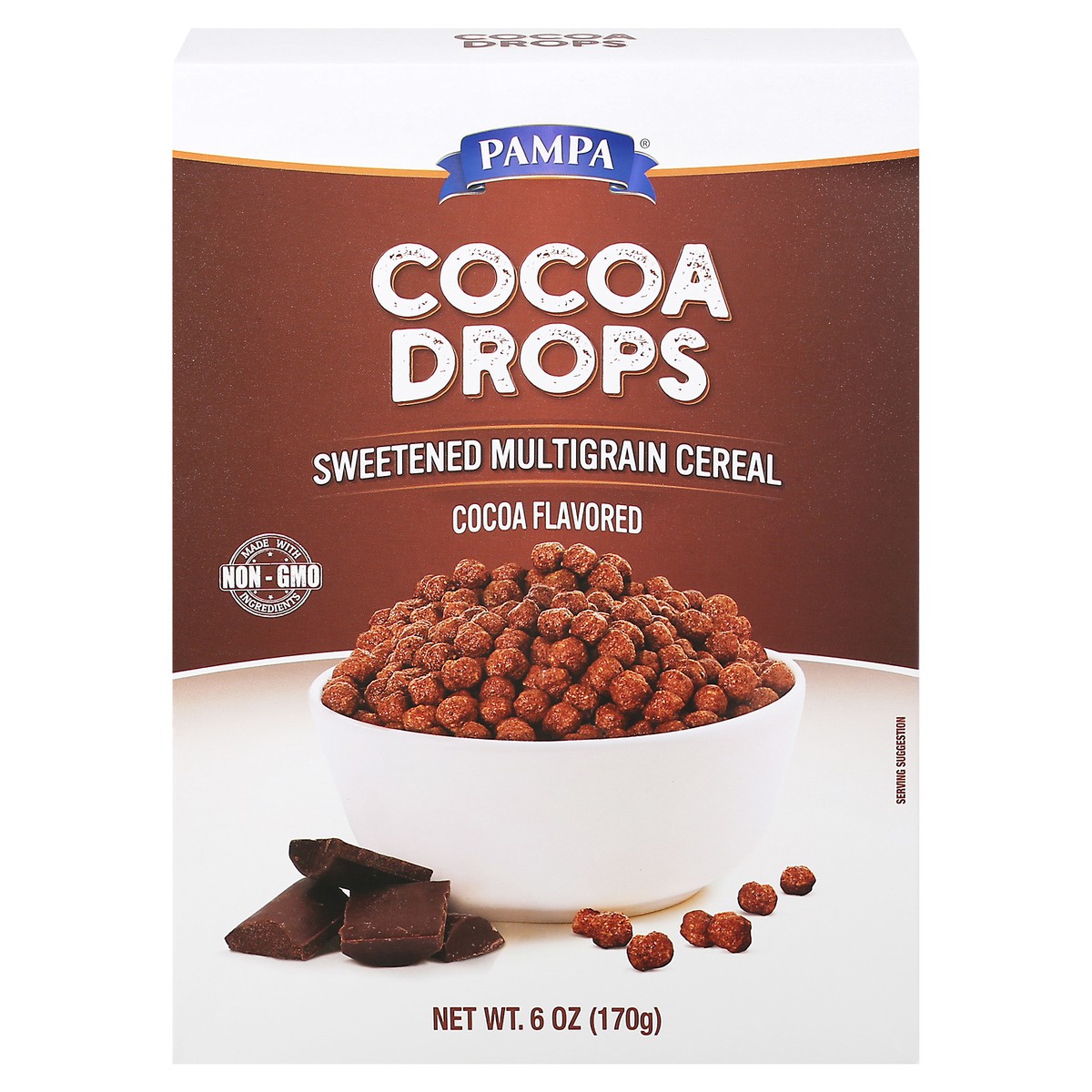slide 1 of 14, Pampa Cocoa Drops Cereal 6 oz, 6 oz
