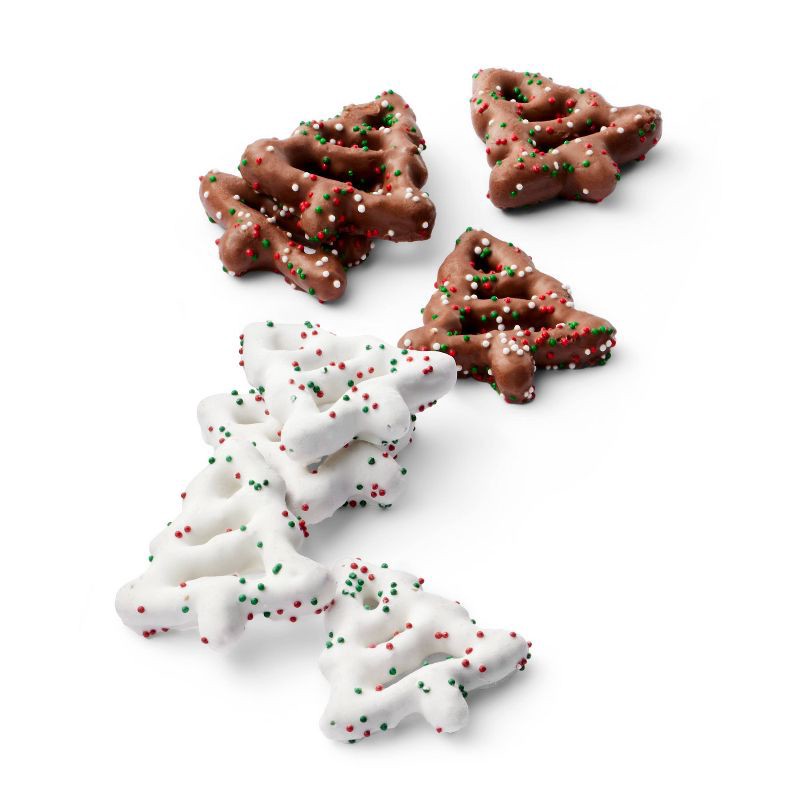slide 3 of 3, Christmas Dipped and Sprinkled Pretzels - 6oz - Favorite Day™, 6 oz