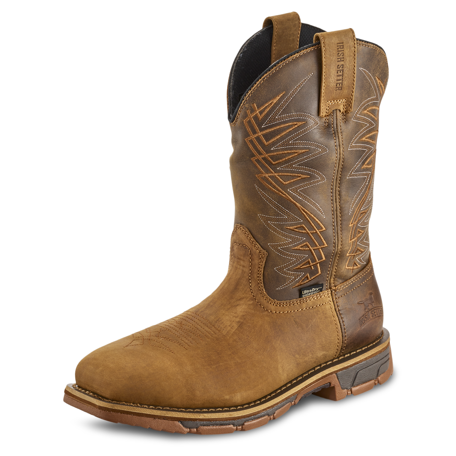 slide 4 of 4, MARSHALLMEN's 11-INCH WATERPROOF LEATHER SAFETY TOE PULL-ON BOOT, 1 ct