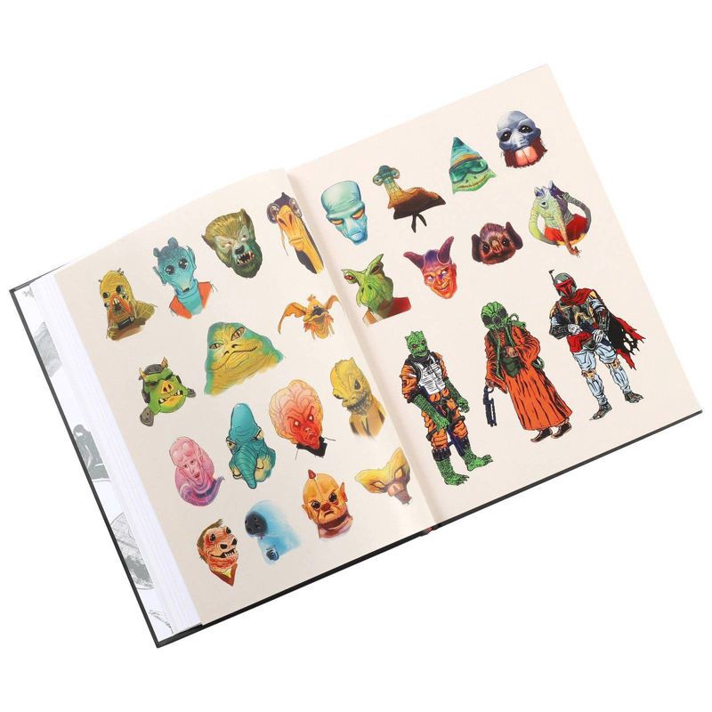 slide 4 of 10, Star Wars Galaxy of Stickers the Dark Side - (Collectible Art Stickers) by Editors of Thunder Bay Press (Hardcover), 1 ct