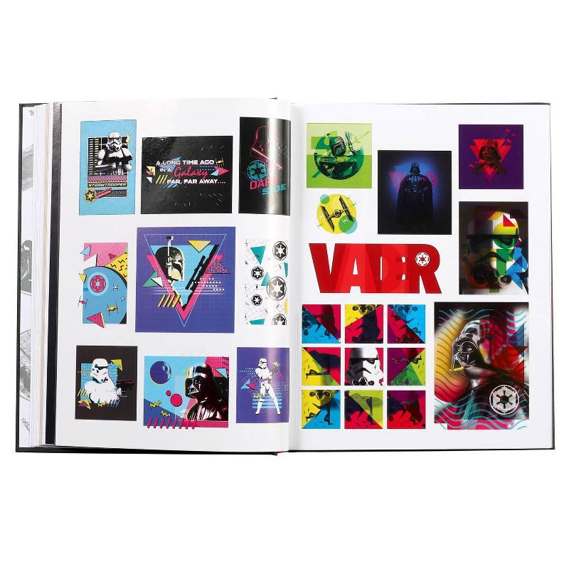 slide 5 of 10, Star Wars Galaxy of Stickers the Dark Side - (Collectible Art Stickers) by Editors of Thunder Bay Press (Hardcover), 1 ct