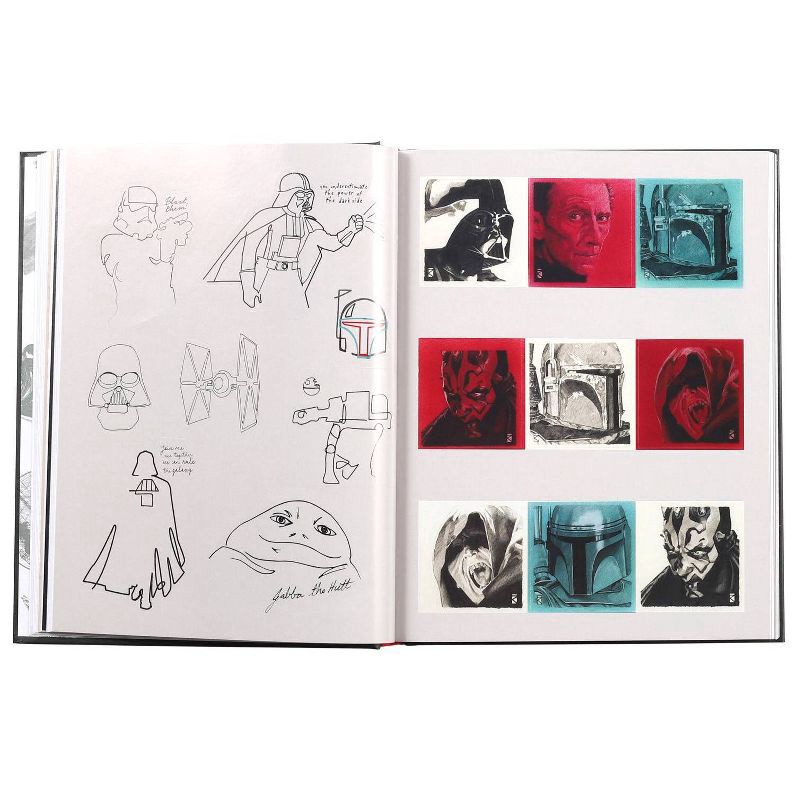 slide 8 of 10, Star Wars Galaxy of Stickers the Dark Side - (Collectible Art Stickers) by Editors of Thunder Bay Press (Hardcover), 1 ct