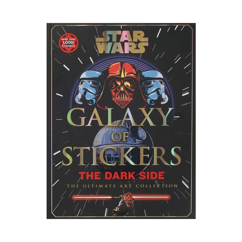 slide 1 of 10, Star Wars Galaxy of Stickers the Dark Side - (Collectible Art Stickers) by Editors of Thunder Bay Press (Hardcover), 1 ct
