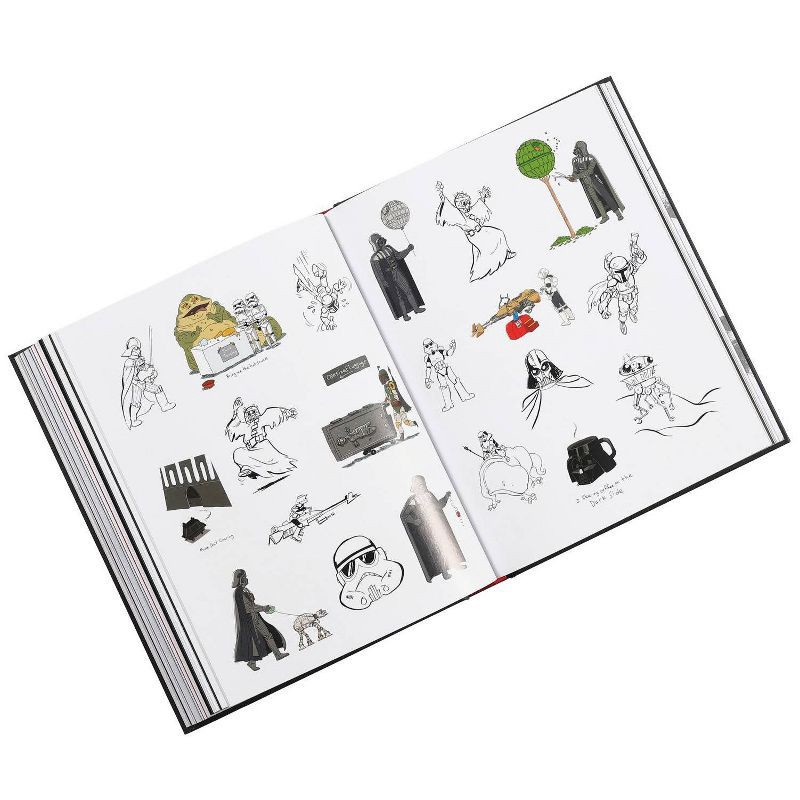 slide 10 of 10, Star Wars Galaxy of Stickers the Dark Side - (Collectible Art Stickers) by Editors of Thunder Bay Press (Hardcover), 1 ct