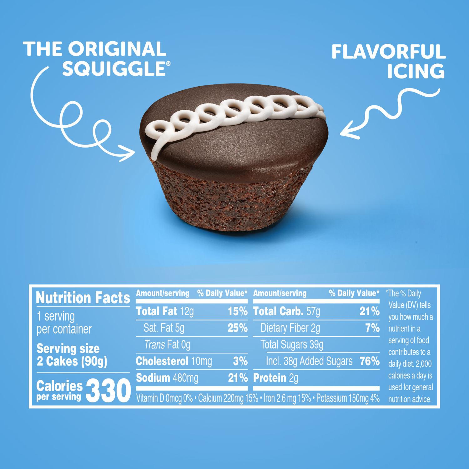 slide 4 of 8, HOSTESS Chocolate Cupcakes Single Serve, 2 Count, 3.17 oz, 2 ct