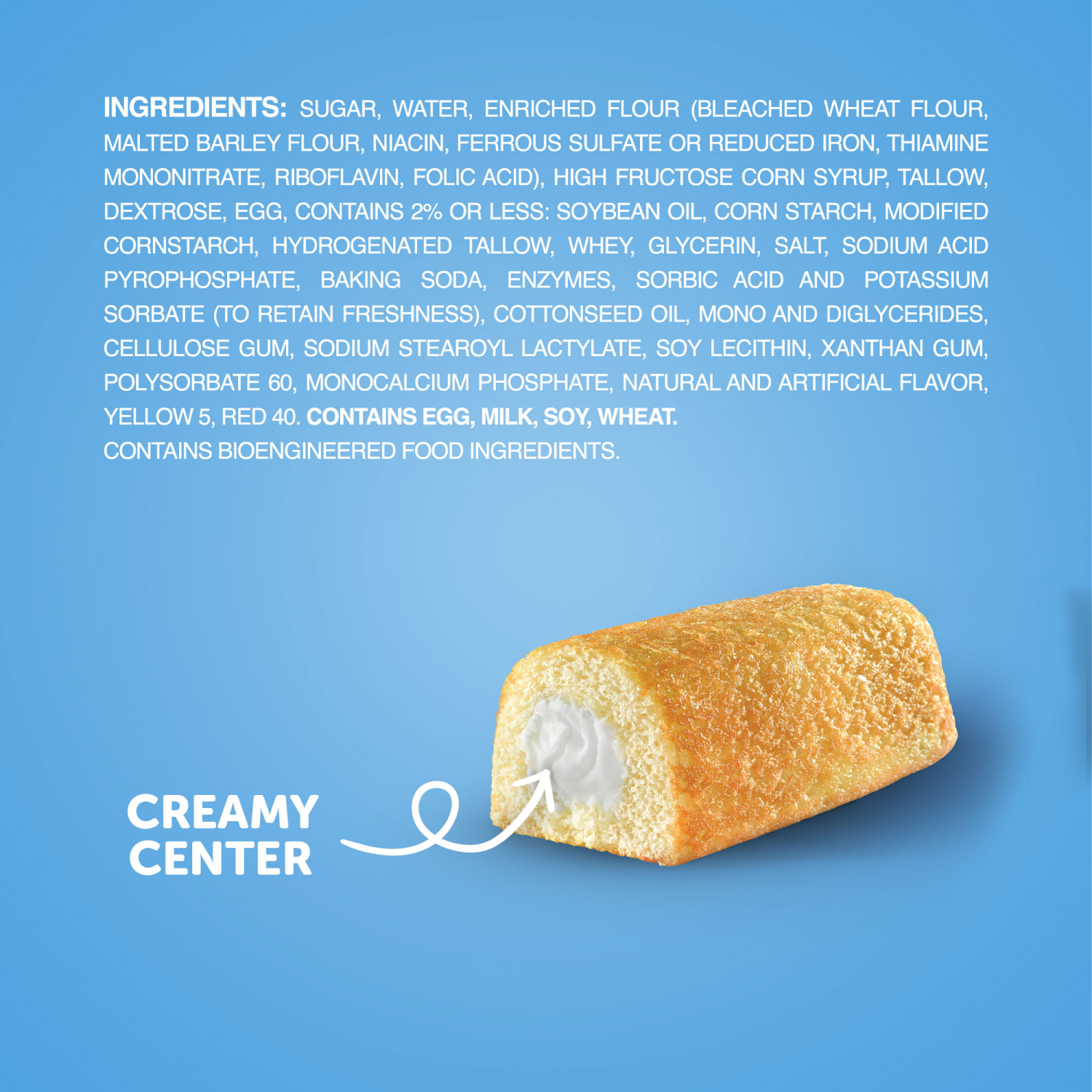 slide 4 of 8, Hostess Twinkies Snack Cakes, Golden Sponge Cake with Creamy Filling, 2.7 Oz. Sleeve (2 Cakes), 2 ct