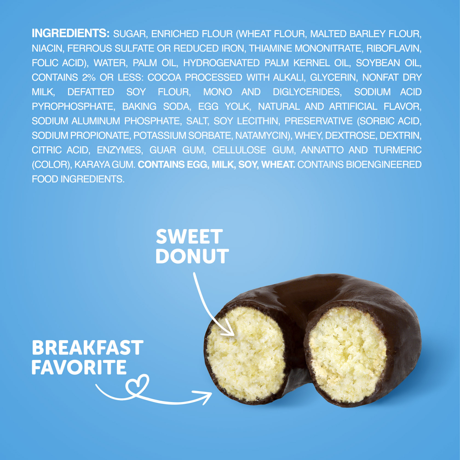 slide 4 of 8, Hostess Donettes, Frosted Mini Donuts, 6 ct