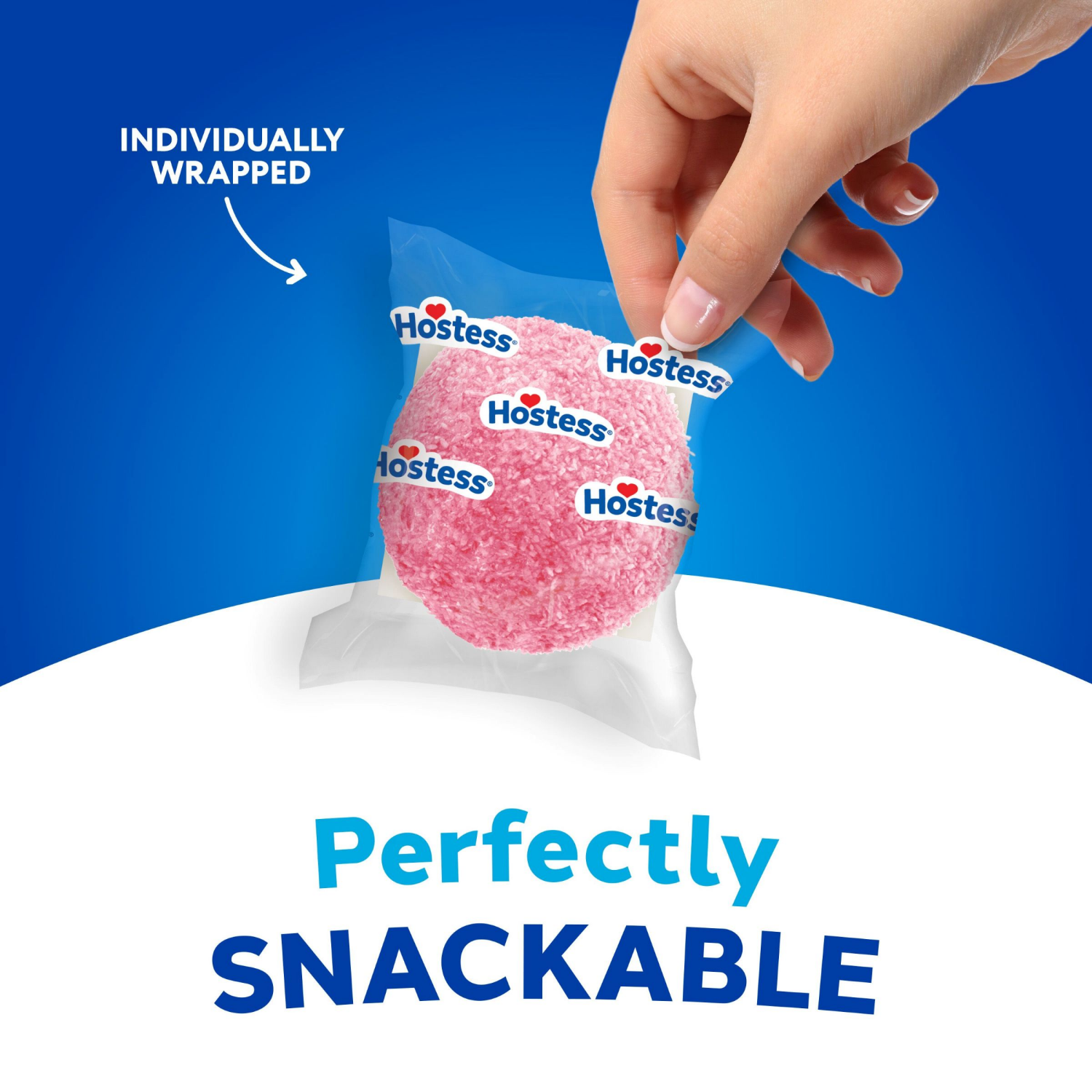 slide 7 of 8, Hostess Snoballs Snack Cakes, Coconut & Marshmallow Covered Chocolate Cake, 10.5 Oz. Box (6 Ct.), 10 ct