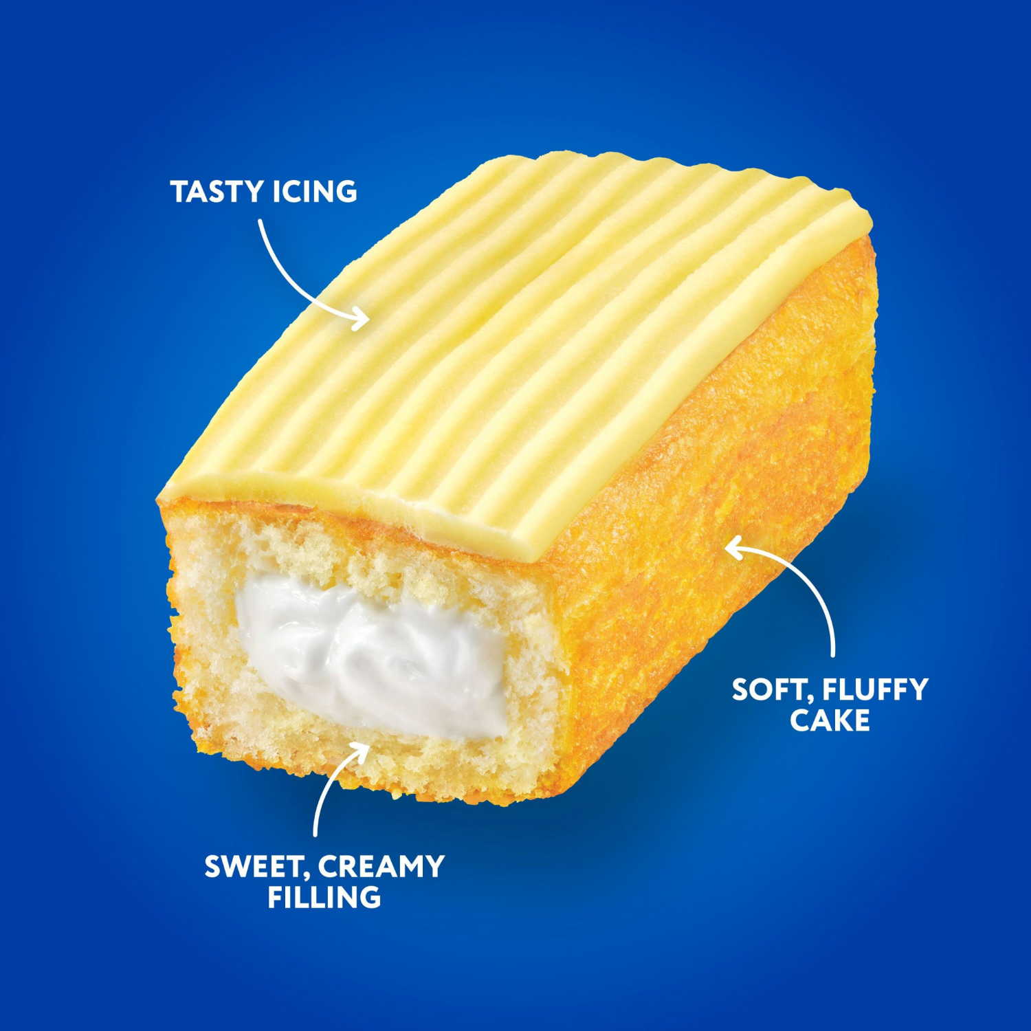 slide 6 of 8, Hostess Zingers Snack Cakes, Artificially Flavored Iced Vanilla Cake, 12.7 Oz. Box (10 Ct.), 10 ct