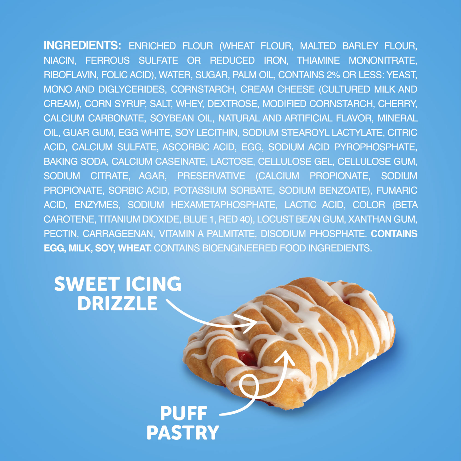 slide 4 of 8, Hostess Danish Pastries, Cherry Cheese Artificially Flavored Filling, 16.5 Oz. Box (6 Snacks), 6 ct