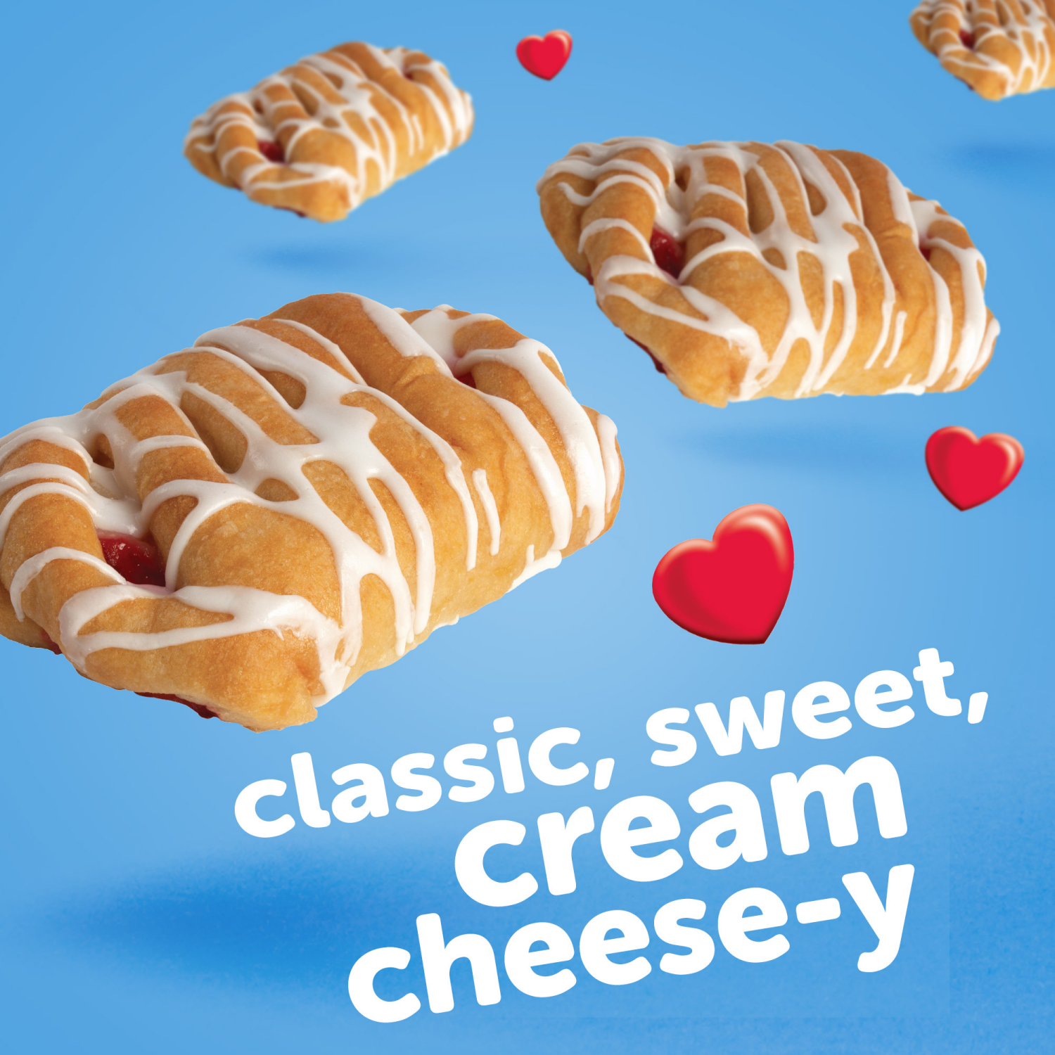 slide 5 of 8, Hostess Danish Pastries, Cherry Cheese Artificially Flavored Filling, 16.5 Oz. Box (6 Snacks), 6 ct