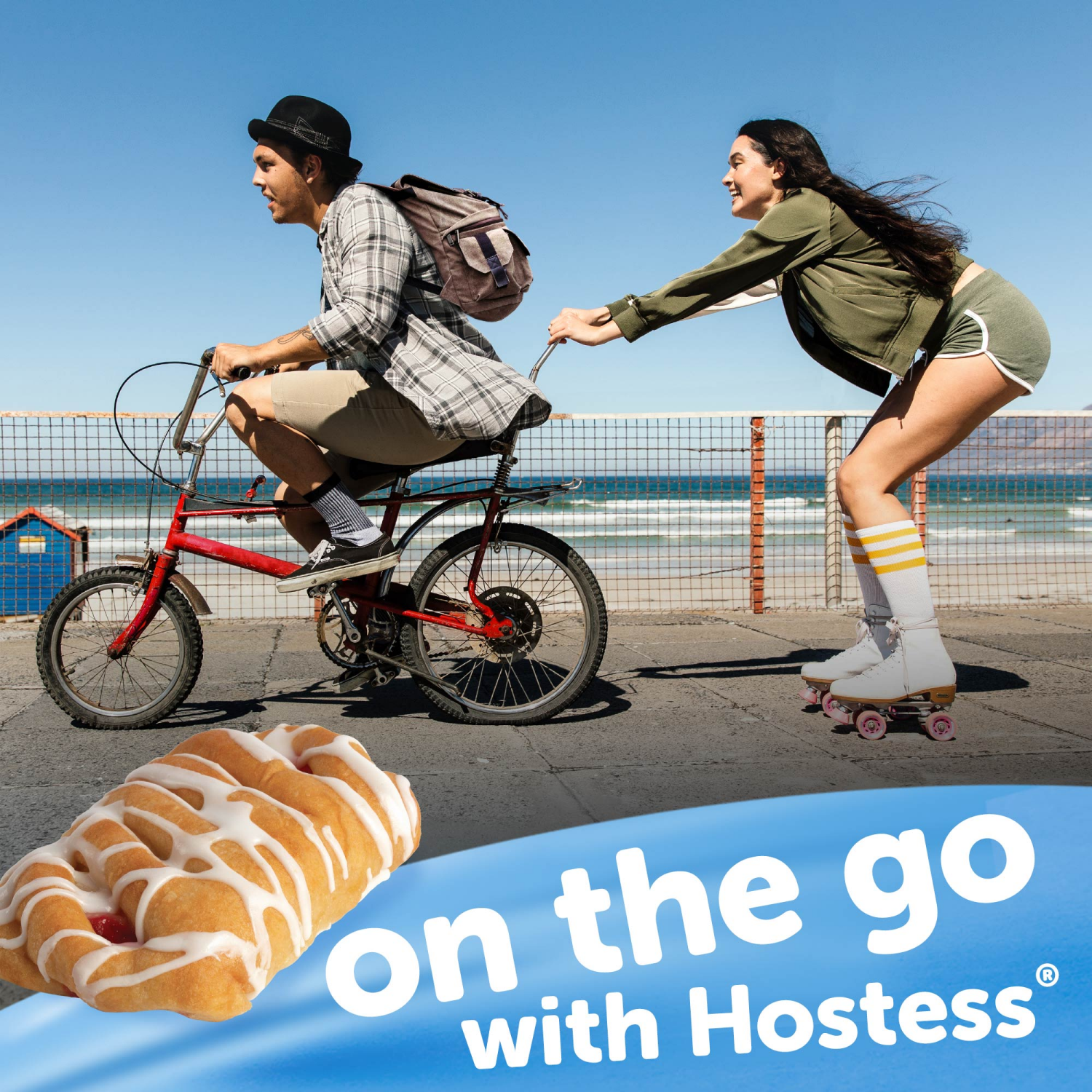 slide 6 of 8, Hostess Danish Pastries, Cherry Cheese Artificially Flavored Filling, 16.5 Oz. Box (6 Snacks), 6 ct