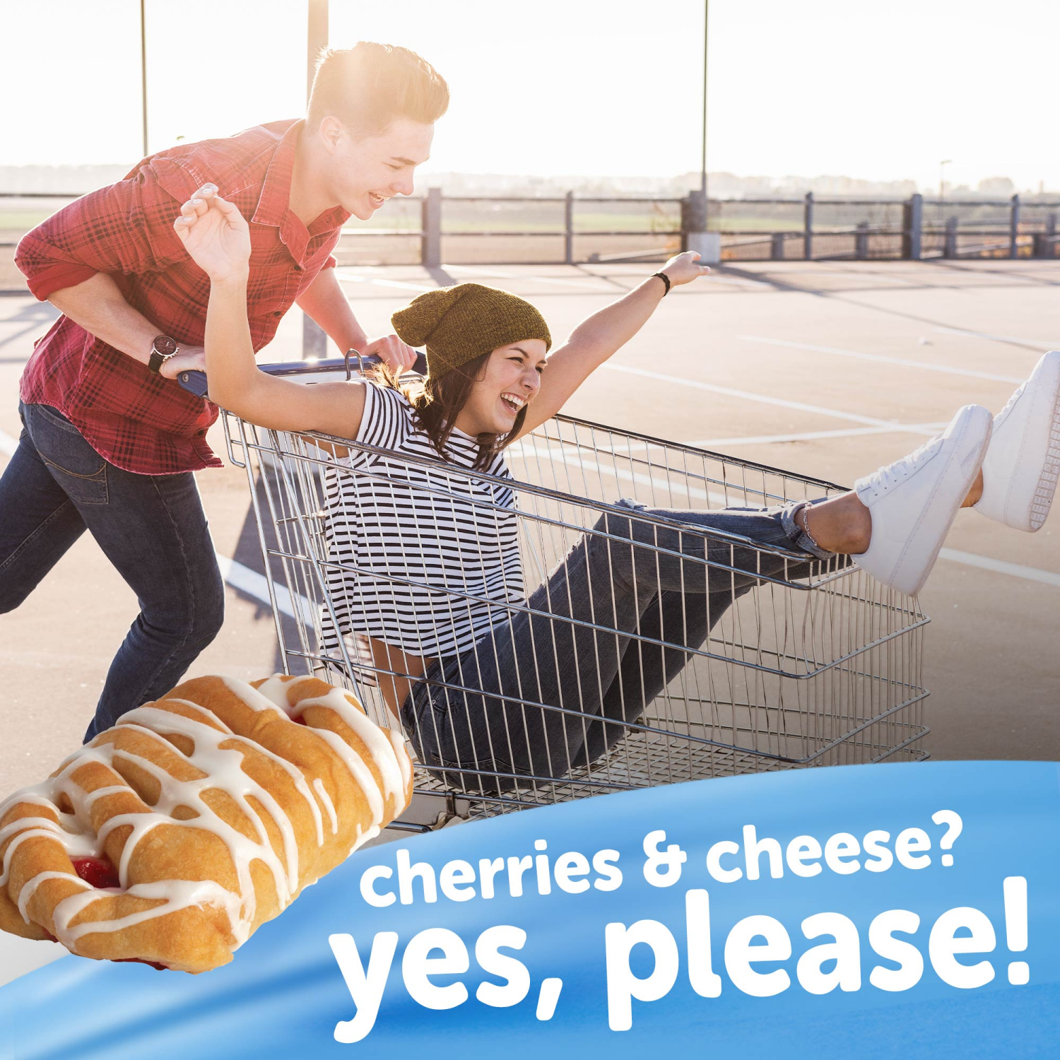 slide 8 of 8, Hostess Danish Pastries, Cherry Cheese Artificially Flavored Filling, 16.5 Oz. Box (6 Snacks), 6 ct