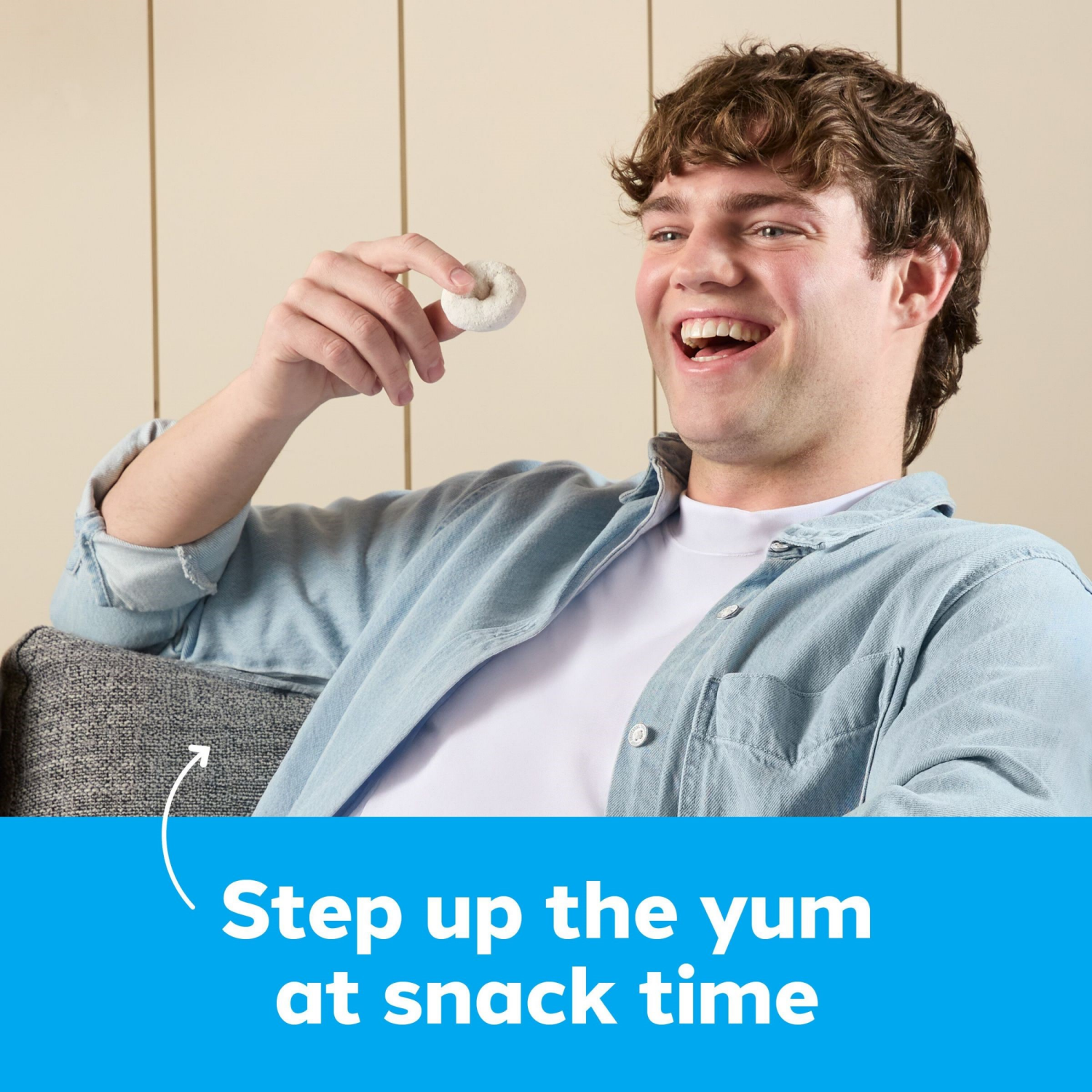 slide 6 of 8, Hostess Snack Pack Powdered Donettes Donuts, 8 ct