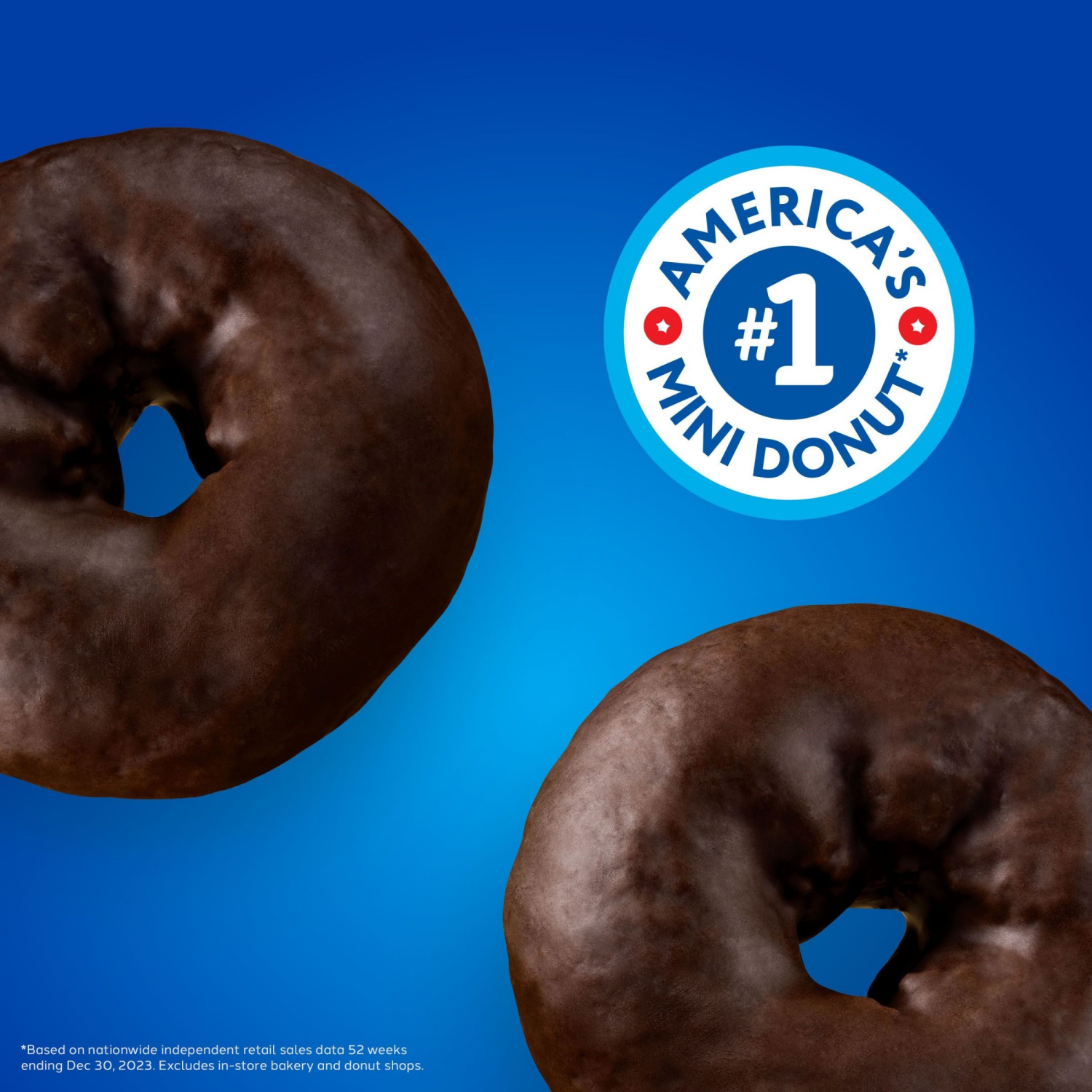 slide 3 of 7, Hostess Donettes, Double Chocolate Naturally Flavored Mini Donuts, 10.75 oz