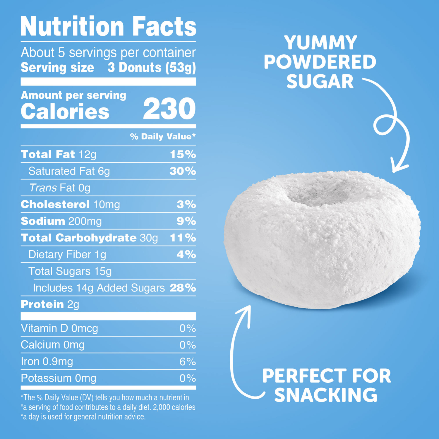 slide 2 of 8, Hostess Donettes Powdered Mini Donuts - 10oz, 10 oz