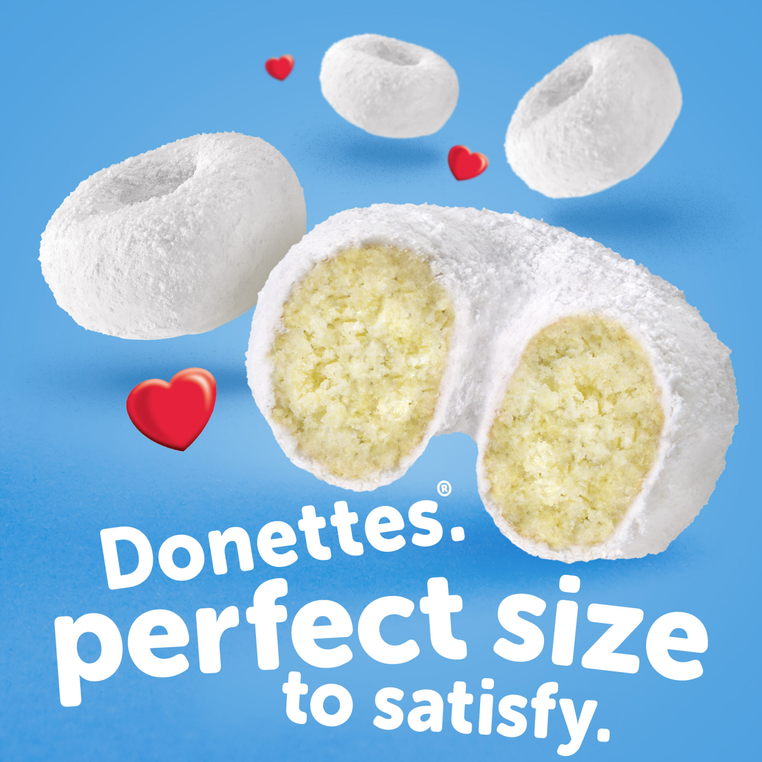 slide 5 of 8, Hostess Donettes Powdered Mini Donuts - 10oz, 10 oz
