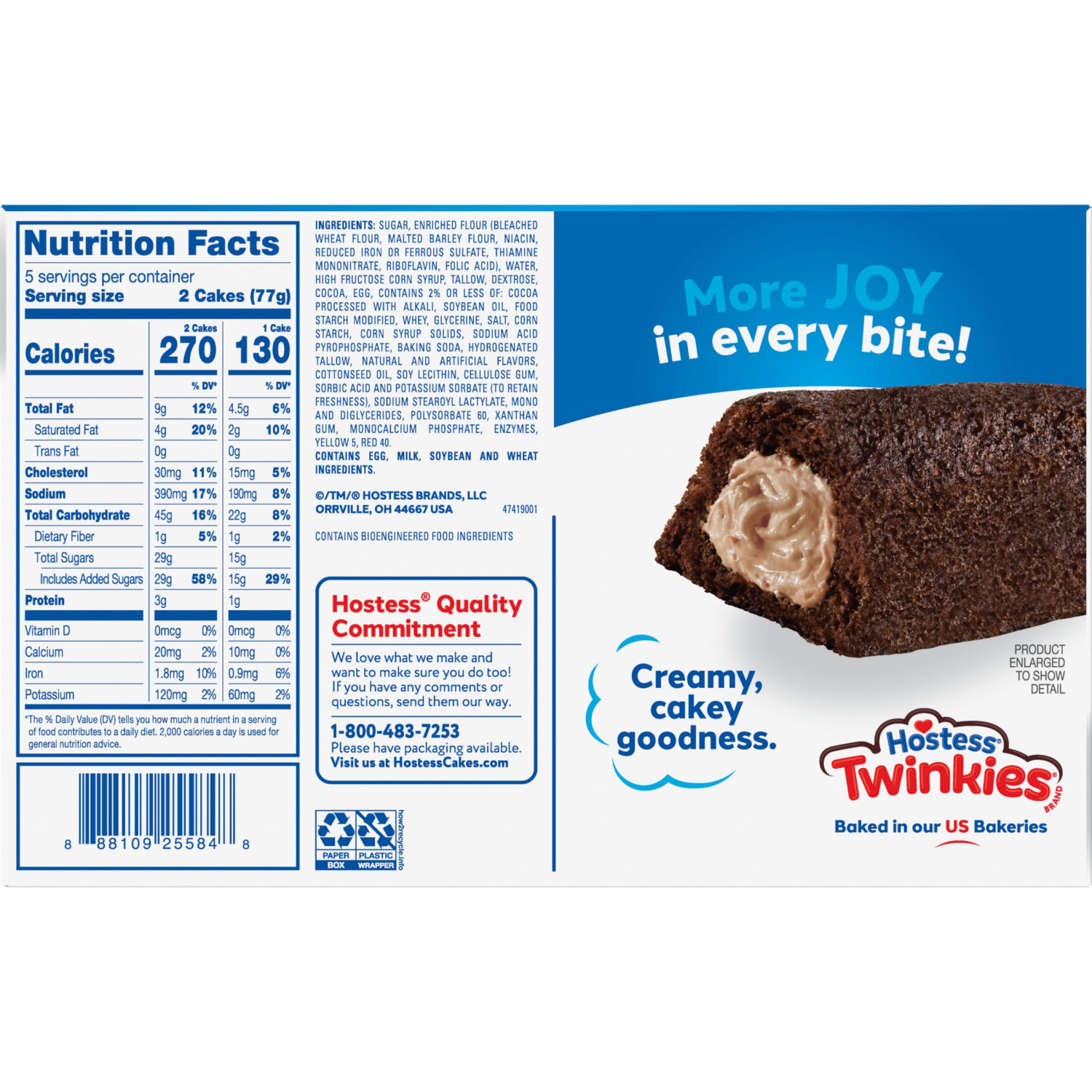 slide 2 of 8, Hostess Chocolate Lovers Twinkies, 10 ct; 1.36 oz