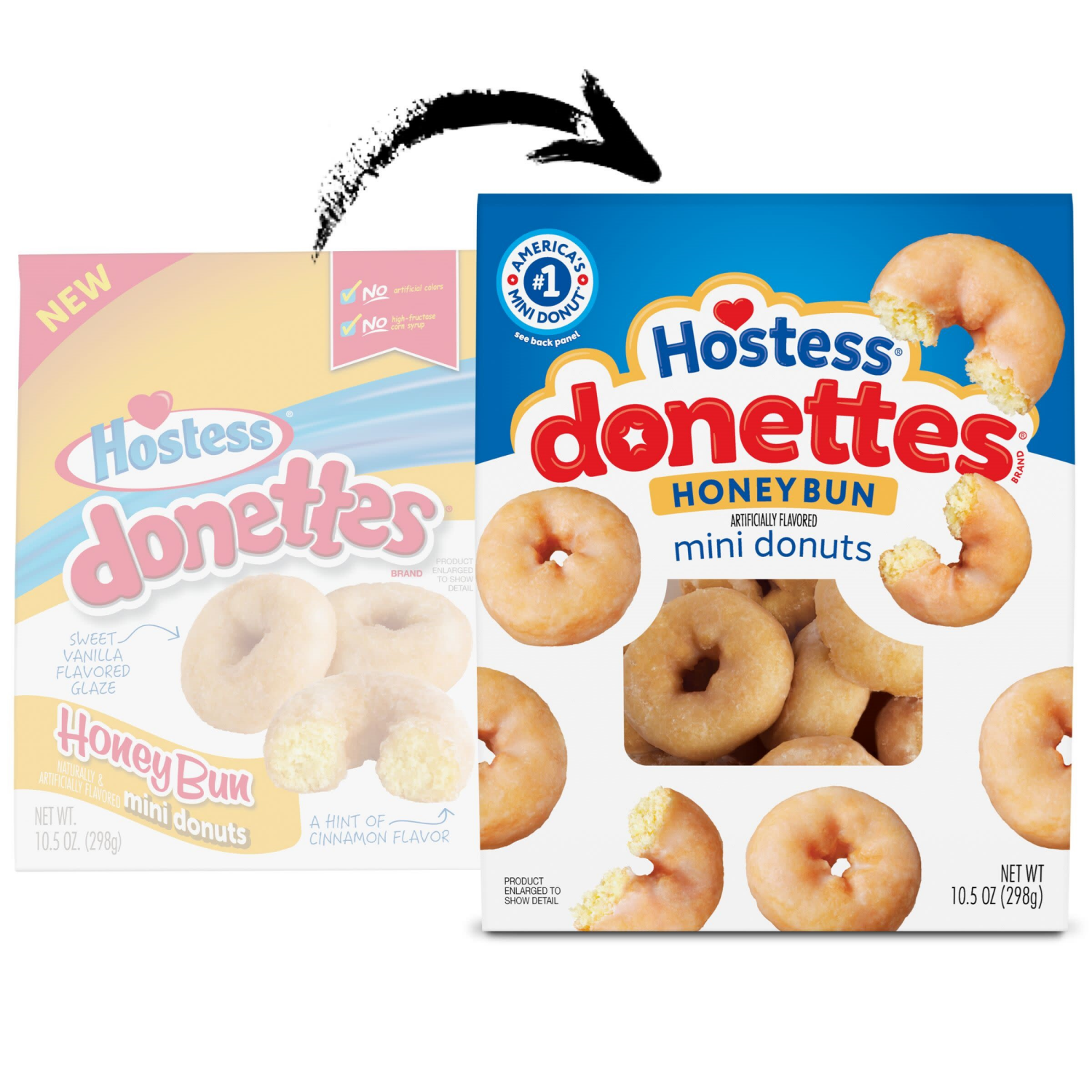 slide 6 of 7, Hostess Donettes Maple Glazed Mini Donuts, 10.5 oz