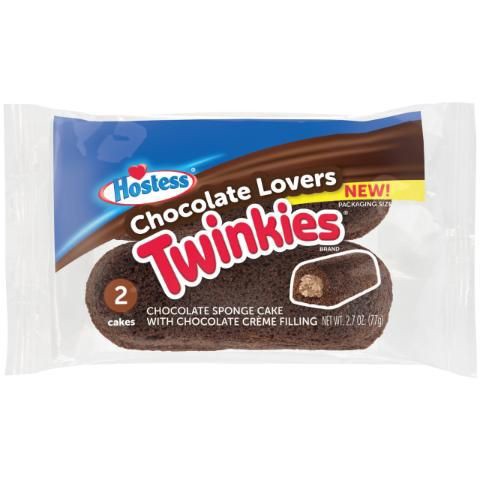 slide 1 of 1, Hostess Twinkies Chocolate Lovers, 1 ct