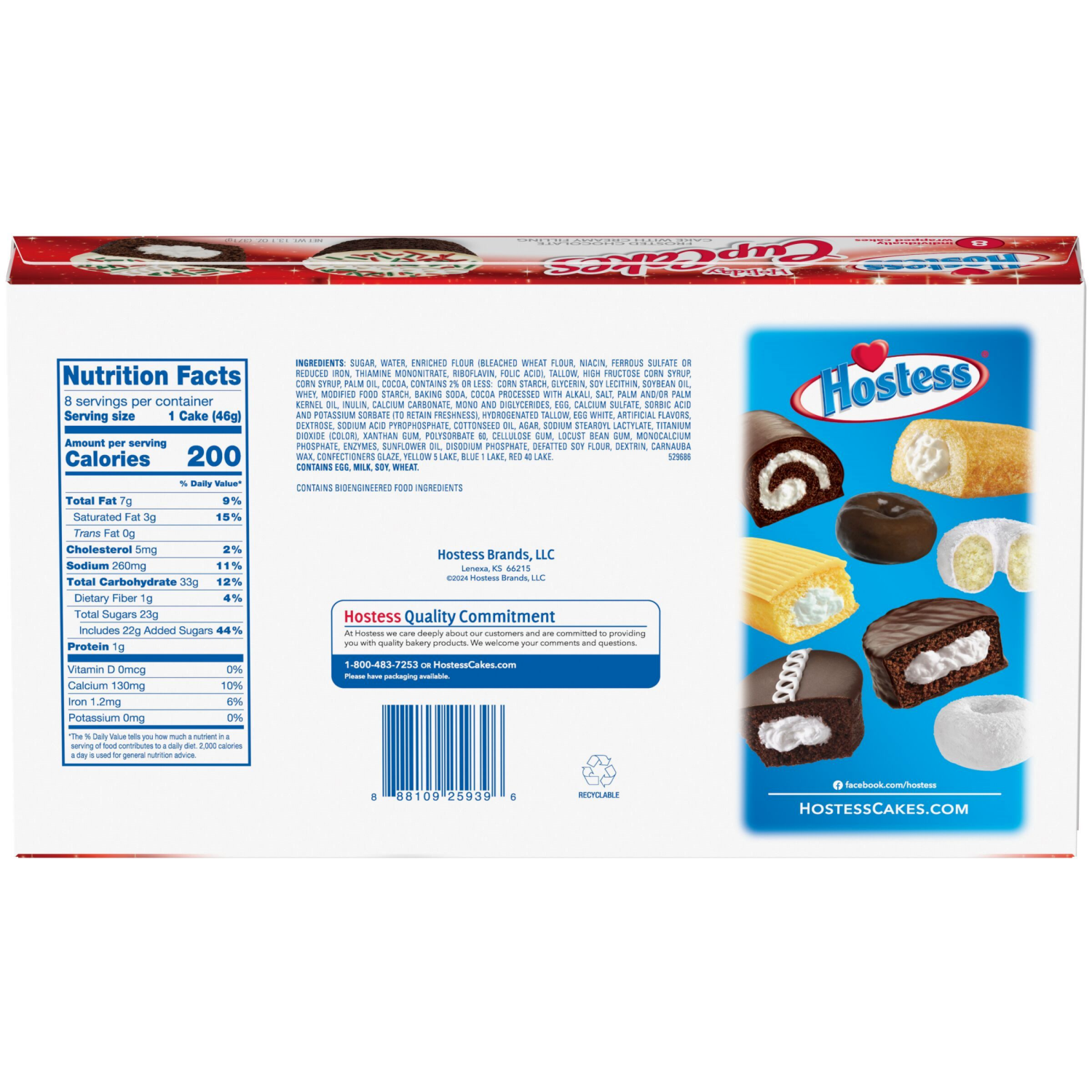 slide 2 of 3, Hostess Cupcakes Choc Holiday, 12.7 oz