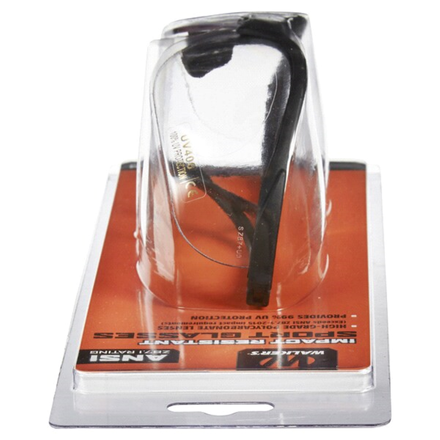 slide 3 of 8, Clear Lens Shooting Glasses, 1 ct