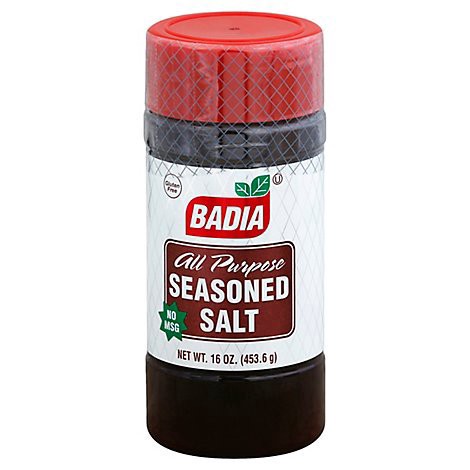 slide 1 of 1, Badia Salt Seasoned All Purpose - 16 Oz, 16 oz